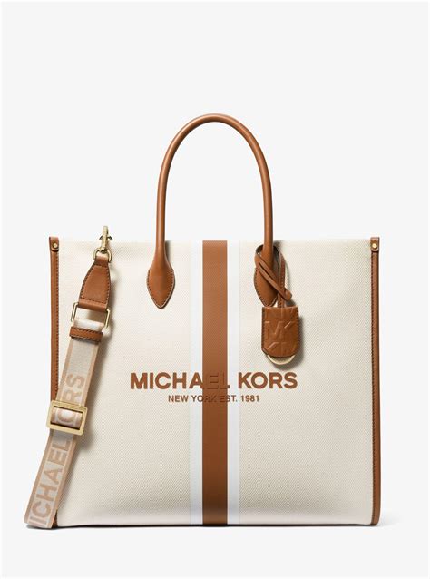 michael kors canvas beach bag|michael kors mirella tote bag.